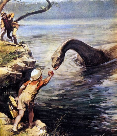 Een Artificieel Monster Van Loch Ness De Standaard