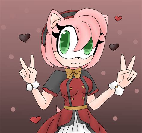 Amy Rose Shadow Style ~ 2strawberry4you Illustrations Art Street