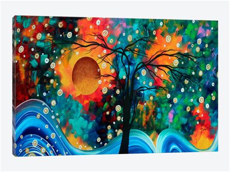 Halo Of Fire Art Print By Megan Duncanson Icanvas Colorful