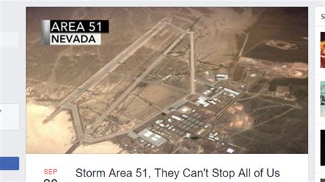 Group Calls For Everyone To Storm Area 51 To See Them Aliens Ksnv