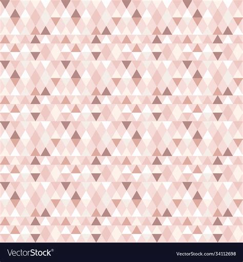 Nude Abstract Repeat Pattern Design With Triangles