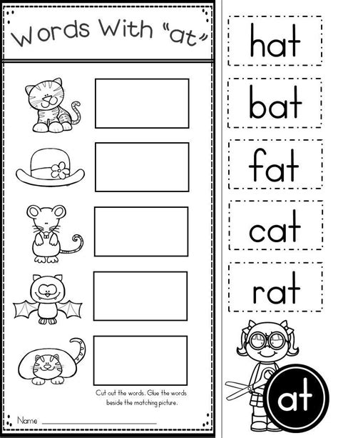 Halloween Rhyming Worksheet