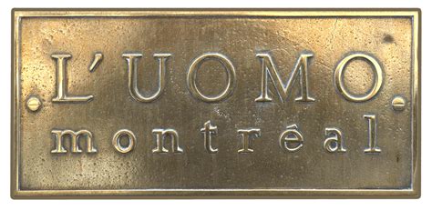 Contact us - L'Uomo-Montréal