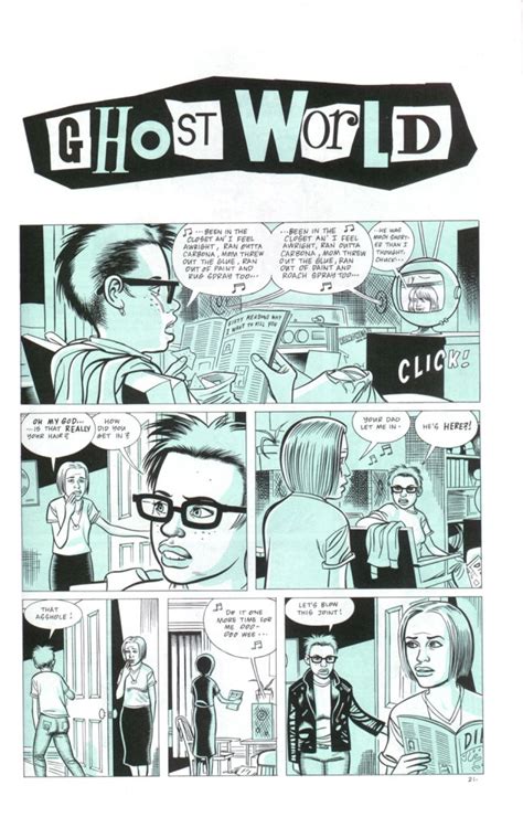 Graphic Novel Review Ghost World By Daniel Clowes A Forever Quest