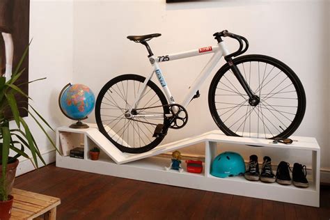 Bike Rack Furniture Is Perfect For Tiny Apartments And Dorm Rooms