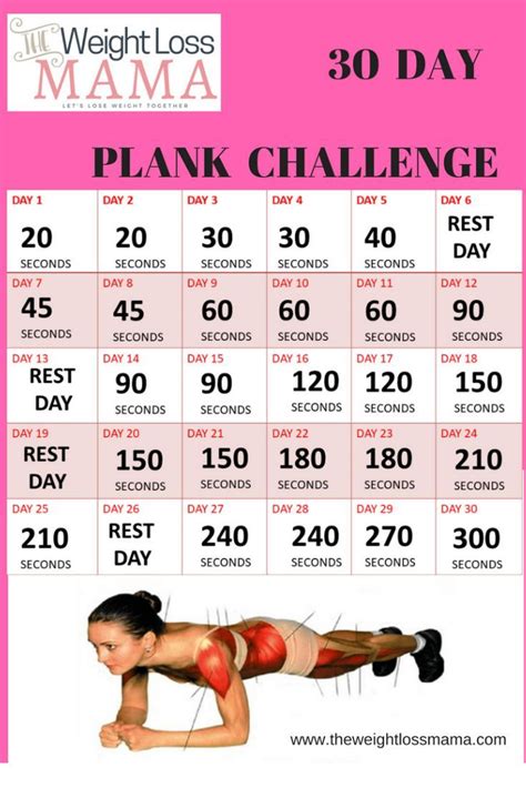 the 30 day plank challenge with a free printable 30 day plank challenge plank challenge 30