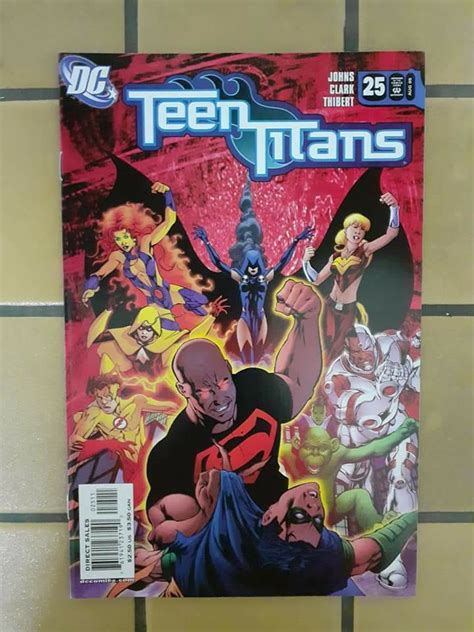 Teen Titans 25 Mike Mckone Cover Art Modern Dc Comic Hobbies