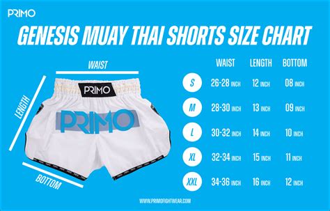 Muay Thai Shorts Genesis Series White Nova Primo Fight Wear Official