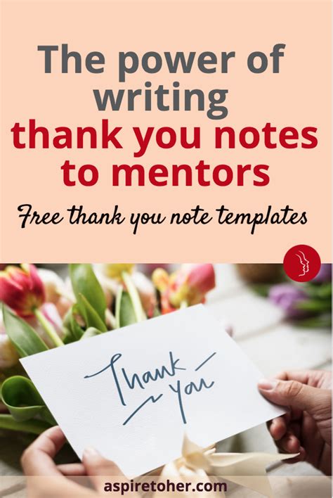 8 Of The Best Thank You Notes For The Guidance Of Your Mentor Artofit