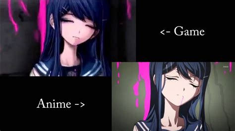 Dangan Ronpa Sayaka Maizonos Death Comparison Psp Vs Anime Youtube