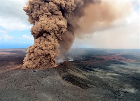 Kilauea Volcano Eruption 2018 Effects