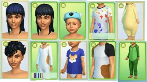 The Sims 4 My First Pet Stuff Thumbnail Preview Of New Cas And Build Items