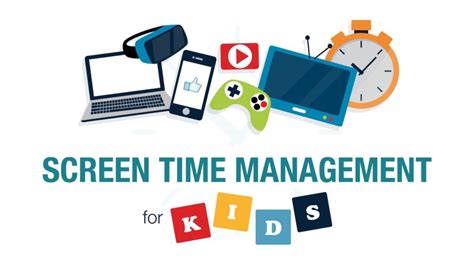 Screen Time Management And Screen Time Habits For Kids