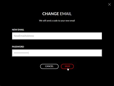 Change Email Address Go3 Abi