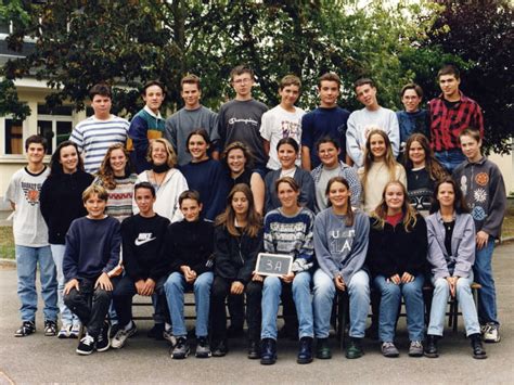 Photo De Classe 3a De 1998 Collège Saint Joseph Copains Davant
