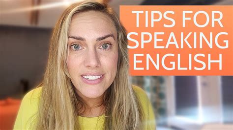 Tips For Speaking English Or Any New Language Youtube