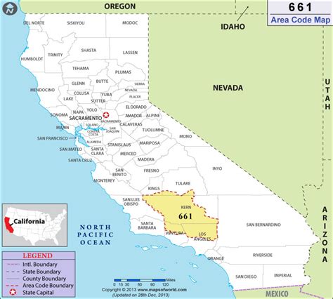 Maybe you would like to learn more about one of these? 661 Area Code Map, Where is 661 Area Code in California