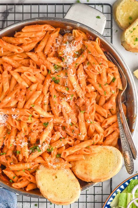 Penne Alla Vodka Recipe Simple Joy