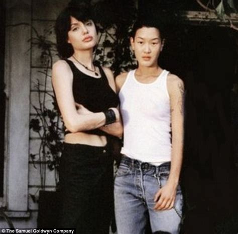 Angelina Jolie S Former Lesbian Lover Jenny Shimizu Gears Up To Marry Girlfriend Daily Mail Online