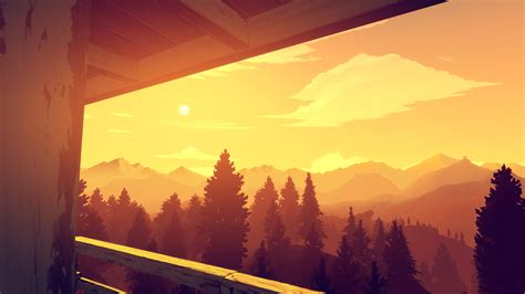 Firewatch Découverte Test Gameplay Opium Testing Le Blog