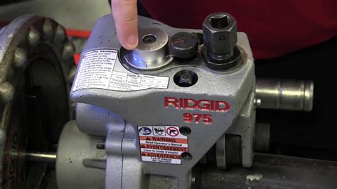 Ridgid 975 Combo Roll Groover Overview Youtube