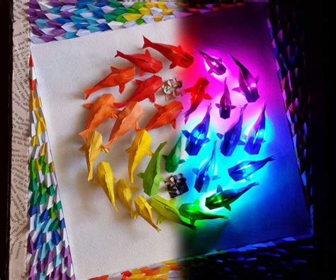 These delicate fish ornaments are super versatile and can be used in creative ways to personalize just about anything. DIY Origami fish - Art & Craft Ideas