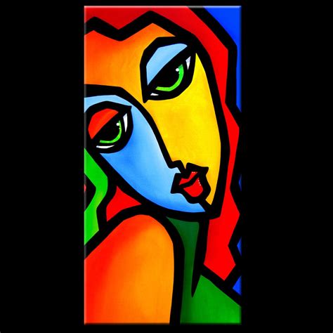 Modern Women Abstract Art Paintings Faces Original Abstract
