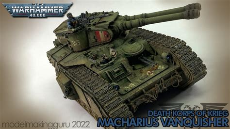 Warhammer 40k Death Korps Of Krieg Macharius Vanquisher