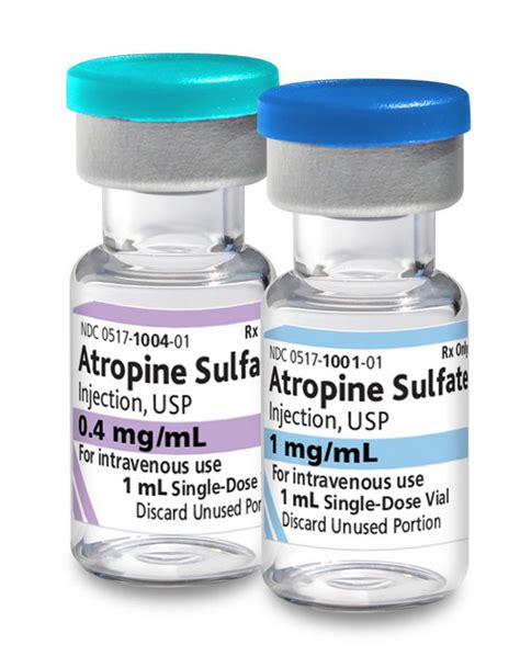 American Regent Launches Fda Approved Atropine Sulfate Injection Usp