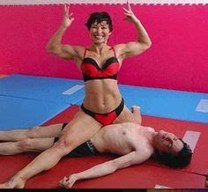 Mixed Wrestling Mixed Wrestling Wrestling Holds Muscle Women