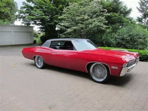 Purchase Used 1968 Chevrolet Caprice Hardtop 2 Door 396 In Seattle Washington United States