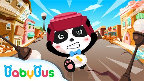 An earthquake is the violent movement of tectonic plates in the earth's crust. Baby Panda Earthquake Safety Tips | Kids Games | Gameplay ...