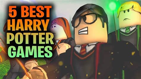 Top 5 Harry Potter Themed Games On Roblox Youtube