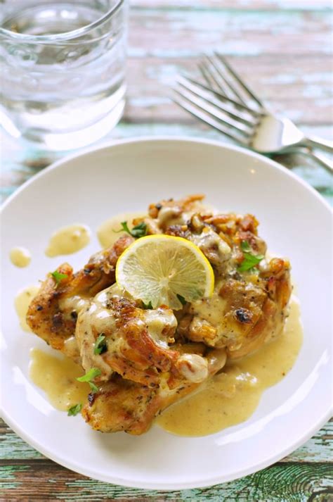 Cook for 3 hours on high setting diabetics are supposed to count total carbs, which in this recipe is 20. Crockpot Chicken Thighs with Creamy Lemon Sauce | Crockpot ...