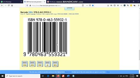 Cara Membuat Barcode Isbn Buku Secara Gratis Youtube