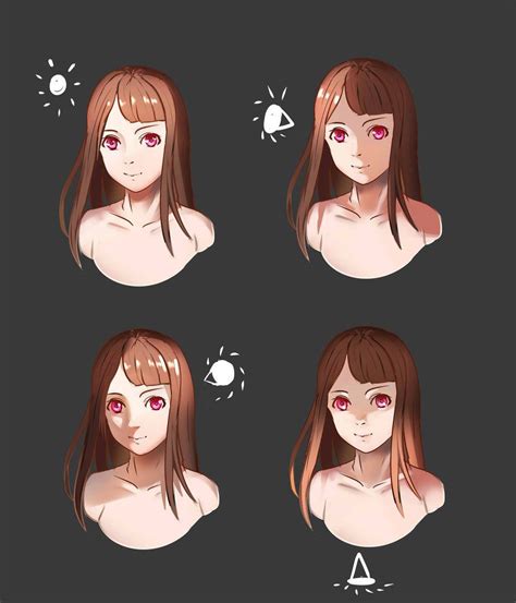 Manga drawing techniques adopt their own visual shortcuts, including: anime face drawing deviantart) | Drawings, Anime art tutorial, Digital painting tutorials