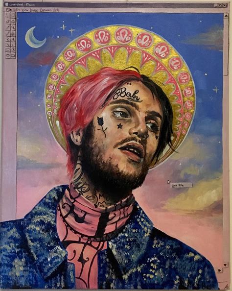 Lil Peep Tribute Rfanart