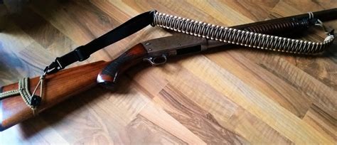No Drill Gun Sling Adjustable Double Cobra Weave Slingit Customs