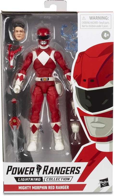 Power Rangers Lightning Collection Mighty Morphin Red Ranger Action