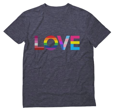 tstars mens lgbt clothing love is love gay lesbian rights support pride parade rainbow flag