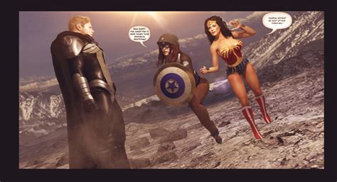 Agent Americana And Wonder Woman ⋆ Xxx Toons Porn