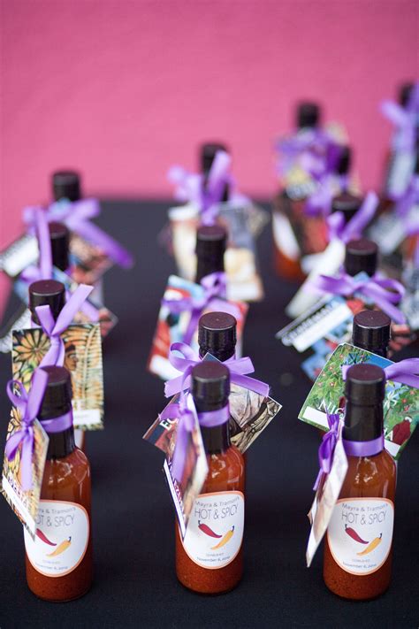 Hot Sauce Bottles As Wedding Favors Latin Theme Wedding Mexican Fiesta Bridal Shower Mexican