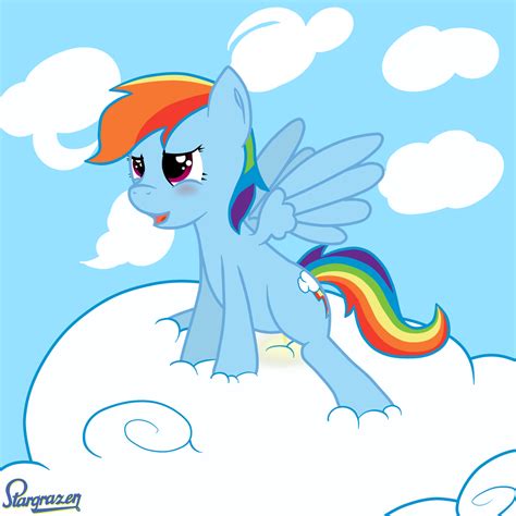 933630 Suggestive Artiststargrazer Rainbow Dash Pegasus Pony