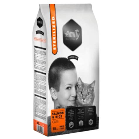 Amity Premium Gato Sterilized Salmón And Rice