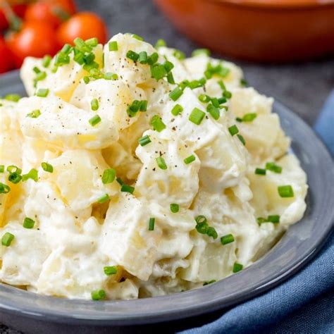 Easy Creamy Potato Salad Nicky S Kitchen Sanctuary