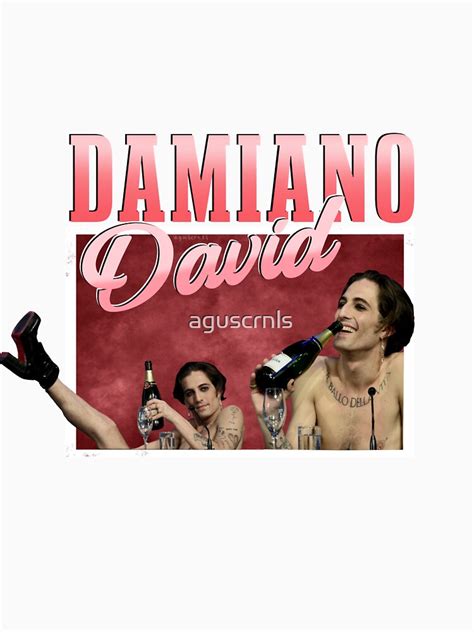 Maneskin Damiano David T Shirt By Aguscrnls Redbubble M Neskin T Shirts Maneskin T