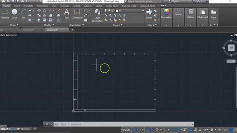 Creating Grid In Autocad For Beginners Youtube