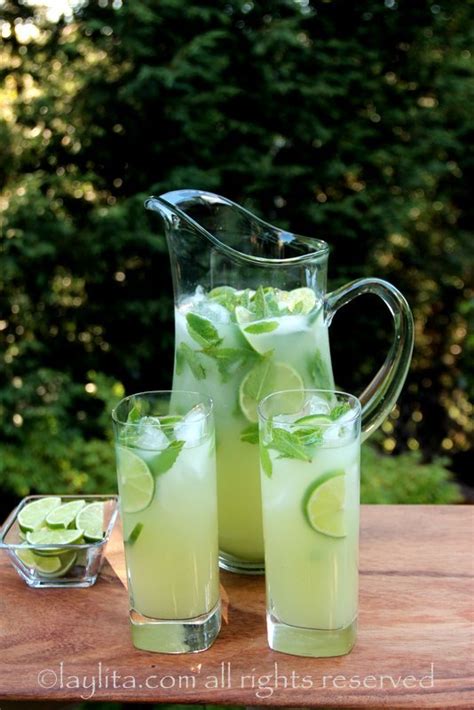 Limeade and vodka cocktail recipes are vast, and nearly every taste can be accommodated using the simple mixture. Vodka mint lemonade or limeade - Laylita's Recipes