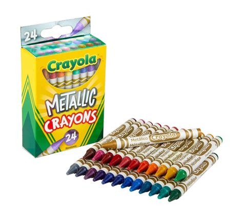 72 Crayon Set Metallic Pearl And Neon Crayons Crayola