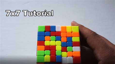 How To Solve A 7x7 Rubiks Cube Youtube